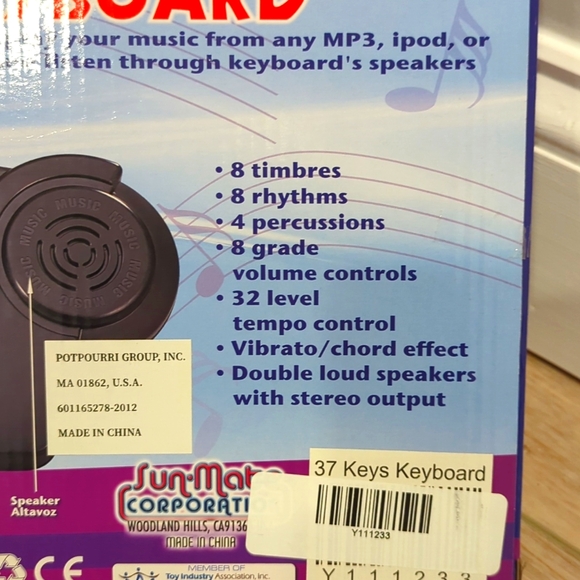 Digital Keyboard for Kids - Blue and Black - Picture 8 of 9